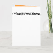 Cartes Halloween personnalisées Invitations de fêt (Dos)