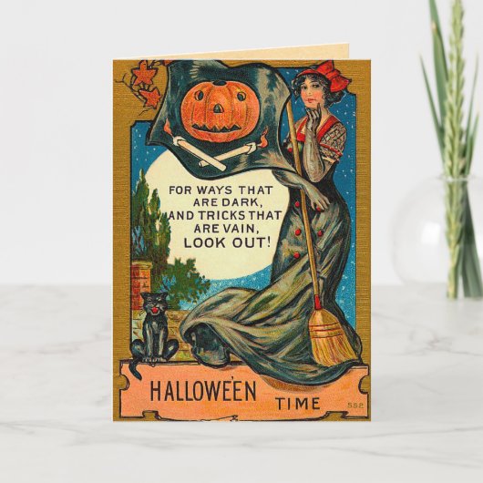 Cartes Halloween vintages (Devant)