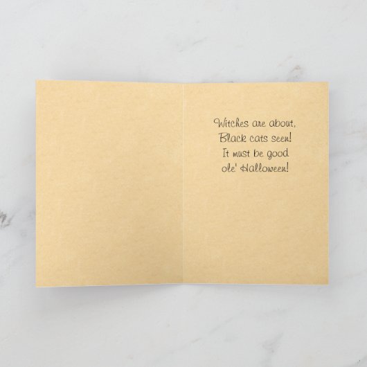 Cartes Halloween vintages (Intérieur)