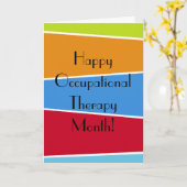 Cartes heureuses d'Appreciaton de mois (Fleur jaune)