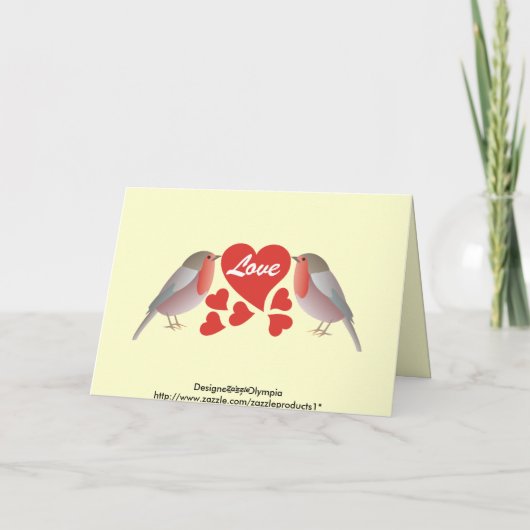 Cartes Heureuses Saintes-Valentin (Dos)