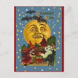 Cartes horaires et cartes postales Halloween