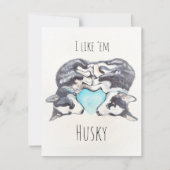 Cartes Husky Note (Devant)