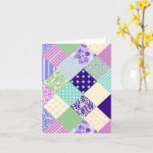 Cartes inspirées de Jolie Quilt Patchwork (Fleur jaune)