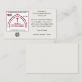 Cartes interministérielles (Devant / Derrière)