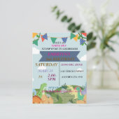 CARTES INVITATION D'ANNIVERSAIRE (Debout devant)