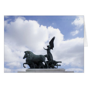 Cartes italiennes, monument à Victor Emmanuel II