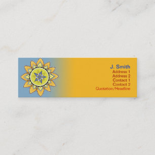 Cartes jaunes de profil de Lotus