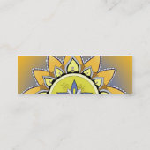 Cartes jaunes de profil de Lotus (Dos)