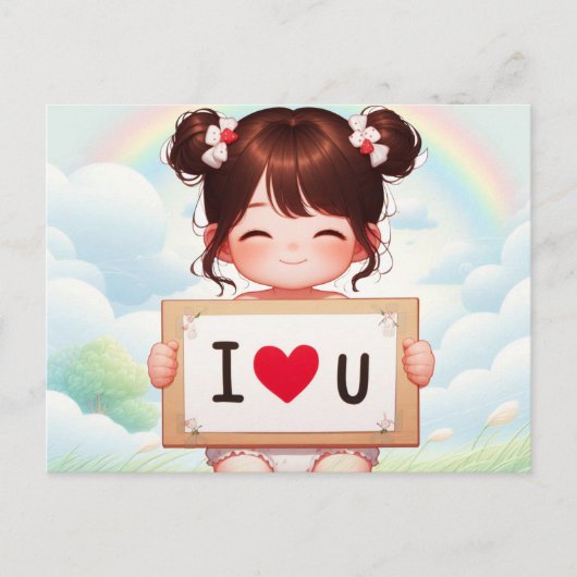 Cartes Je T'aime  (Devant)