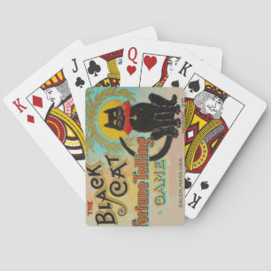 Cartes Jeu de divination au Chat Noir