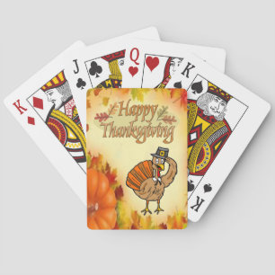 Cartes Jeu de Thanksgiving Card Deck
