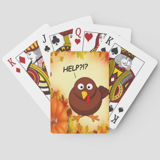 Cartes Jeu de Thanksgiving Card Deck (dos)