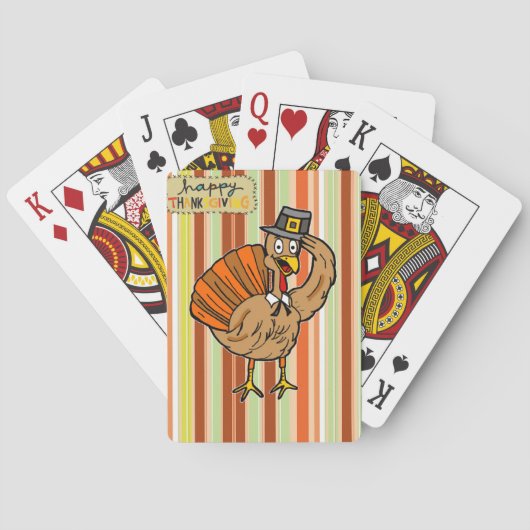 Cartes Jeu de Thanksgiving Card Deck (dos)