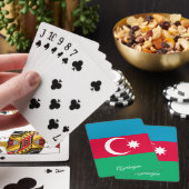 Cartes Jeu du Drapeau d'Azerbaïdjan, Azerbaïdjan Jouer de (In Situ)