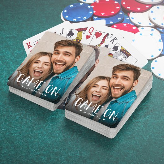 Cartes Jeu Sur Photo De Famille