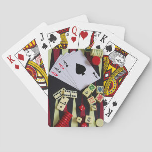 Cartes Jeux de casino de jeu pièces