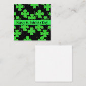 Cartes joyeuse Saint-Patrick, mignonnes, à stocker (Devant / Derrière)