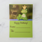 Cartes Joyeux Anniversaire (Intérieur)