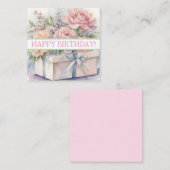 Cartes joyeux anniversaire, mignonnes, à stocker ! (Devant / Derrière)