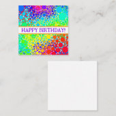 Cartes joyeux anniversaire, mignonnes, à stocker ! (Devant / Derrière)