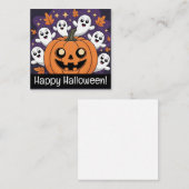 Cartes joyeux halloween, mignonnes, à stocker ! (Devant / Derrière)