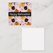 Cartes joyeux halloween, mignonnes, faites des pro (Devant / Derrière)