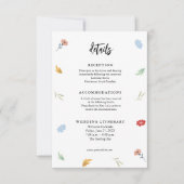 Cartes joyeux Mariage coloré (Devant)