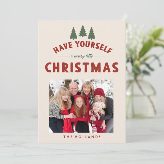 Cartes Joyeux Noël (Debout devant)