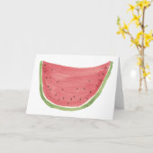 Cartes juteuses de pastèque (Fleur jaune)