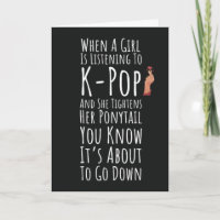 Cartes Kpop Pour Filles Musique Coréenne Pour Elle