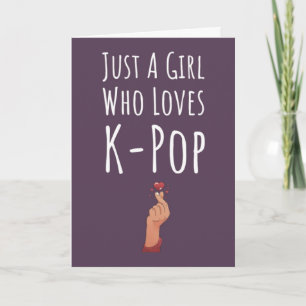 Cartes Kpop Rose Pour Filles K Pop Pour Enfants