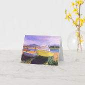 Cartes la rivière Salmon de bateau de l'Alaska (Fleur jaune)