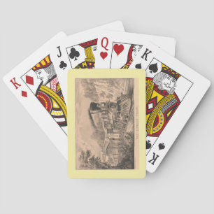 Cartes Le pont de la carte de jeu Express Train