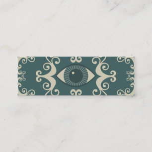 Cartes Lecteur Psychique Turquoise Mince Damask Ey