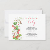 Cartes Livres de fraises pour bébé (Devant)