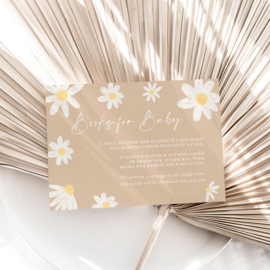 Cartes Livres pour Bébé Daisy Beige