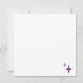 Cartes Lune Silvery Sweams Dreams Carte Plat (Dos)