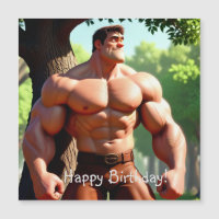 Cartes magnétiques d'anniversaire