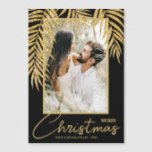 Cartes magnétiques de Noël Tropical (Devant)