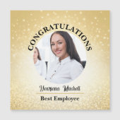 Cartes Magnétiques de Reconnaissance pour l'Employ (Devant)