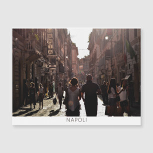 Cartes magnétiques des bâtiments de Naples (Napoli