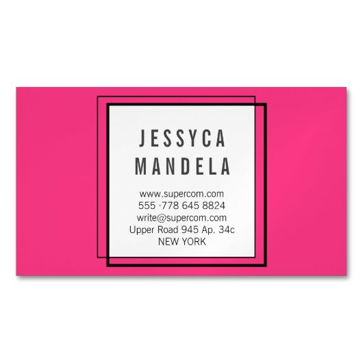 Cartes magnétiques modernes (devant)