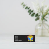 Cartes maigres de profil de professeur superbe (Debout devant)