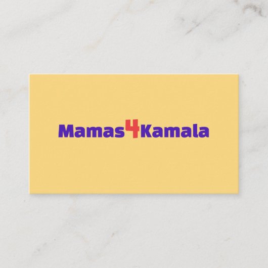 Cartes Mamas4Kamala (Devant)