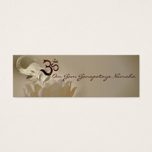 Cartes mantra- Ganesh- Ganapataye (Devant)