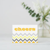Cartes Mariage Chevron (Debout devant)
