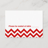 Cartes Mariage Chevron (Dos)