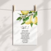 Cartes Mariage citron vert