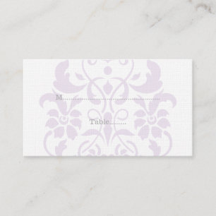 Cartes Mariage damassé Subtile Violet